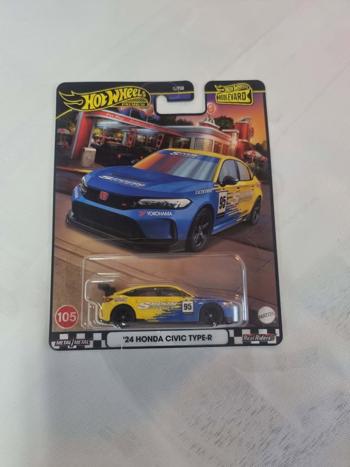 Hot Wheels Premium Boulevard #105 – 2024 Spoon Honda Civic