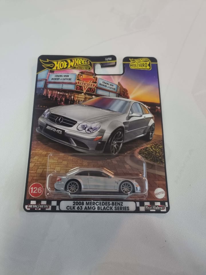 Hot Wheels Premium Boulevard #126 – 2008 Mercedes-Benz CLK 63 AMG Black Series
