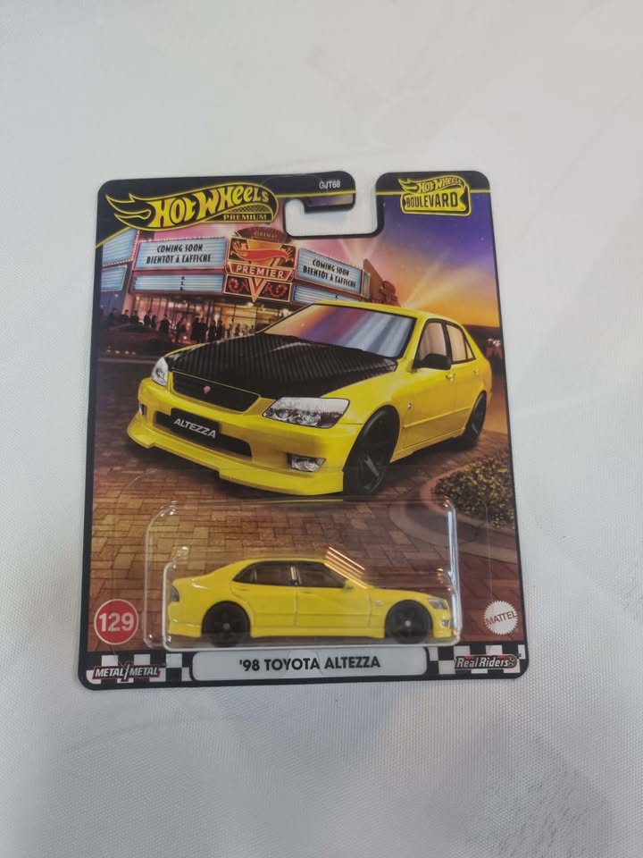 Hot Wheels Premium Boulevard #129 – 1998 Toyota Altezza (JDM Style)
