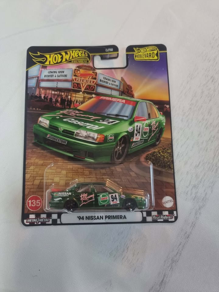Hot Wheels Premium Boulevard #135 – Nissan Primera Castrol