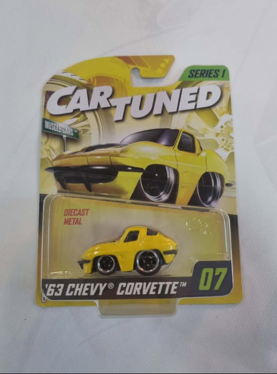 CarTuned 1963 Chevy Corvette – Die-Cast Collectible