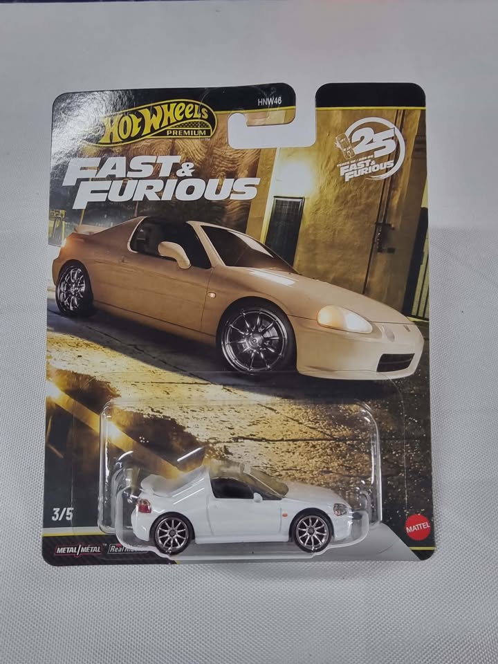 HotWheels Premium Fast & Furious 25th Anniversary (3/5) 1994 Honda Del Sol