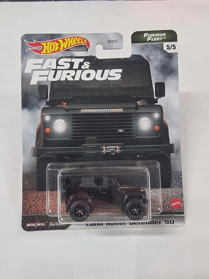 Hotwheels Premium - Land Rover Defender 90 (Furious Fleet Series 3/5)