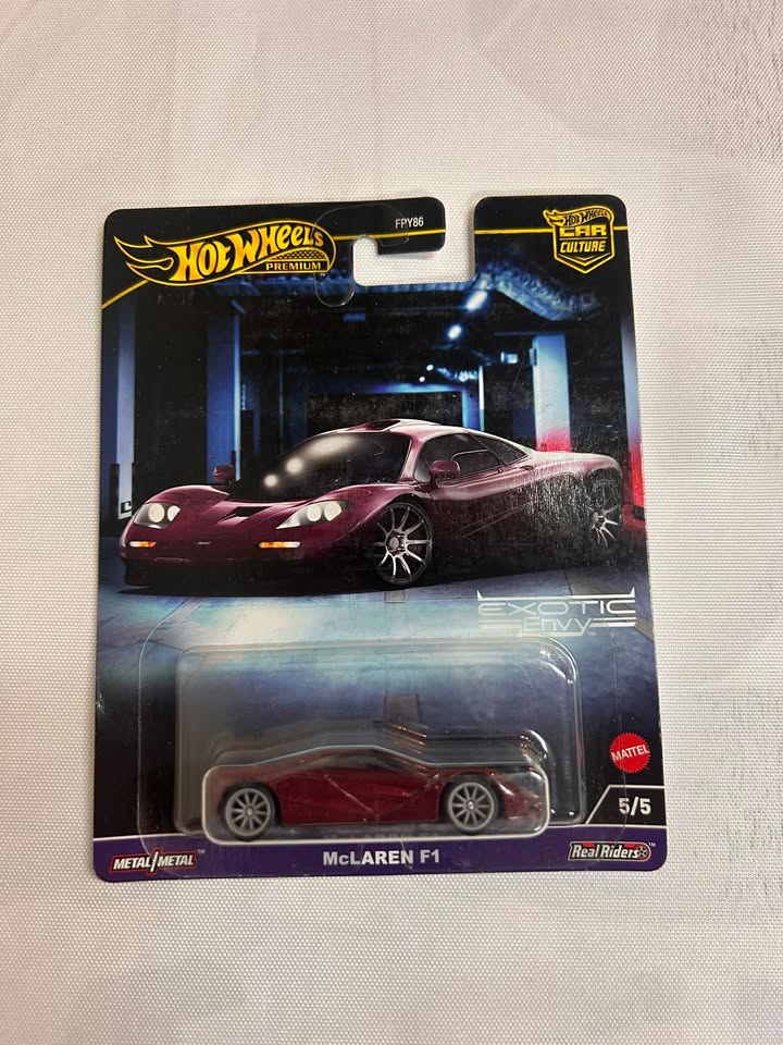 Hot Wheels Premium Car Culture - Exotic Envy Mclaren F1 (5/5)