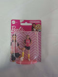 Mattel - Barbie "Soccer Barbie" Mini Figure Cake Topper - 2 1/2 Inches - New Factory Sealed