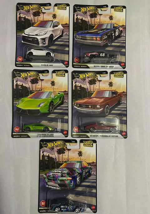Hot Wheels Premium 1:64 Boulevard 2026 Assortment 2 Complete Set 1-5