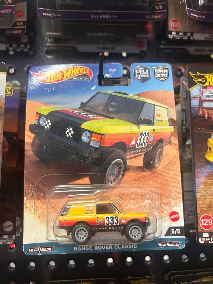 HotWheels Premium Pop Culture - HW Off-road Series Range Rover Classic