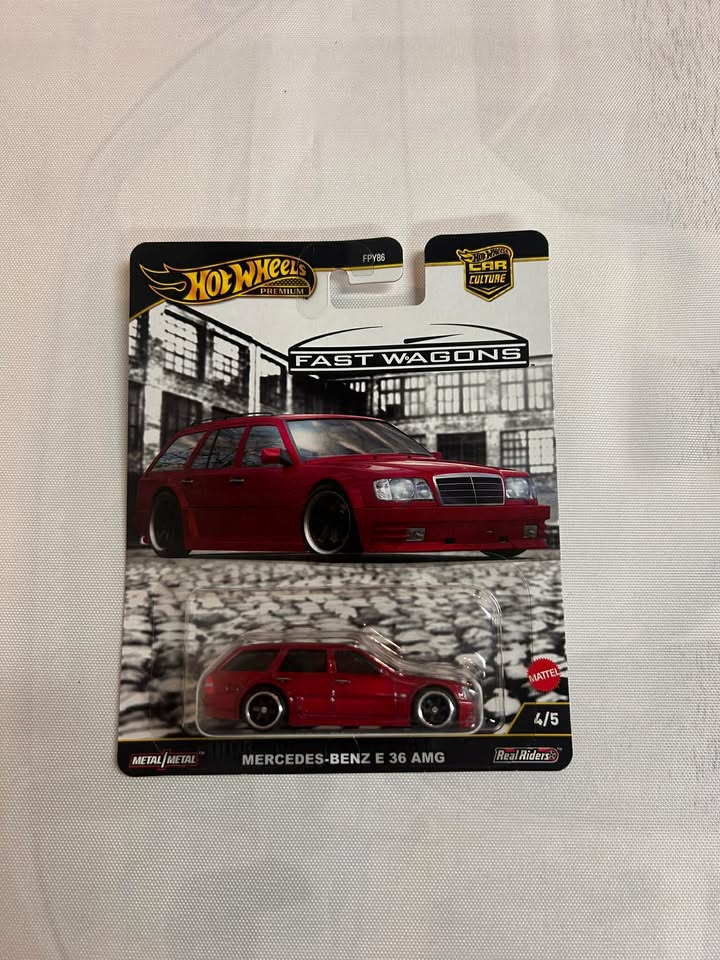 Hot Wheels Premium Mercedes-Benz E36 AMG