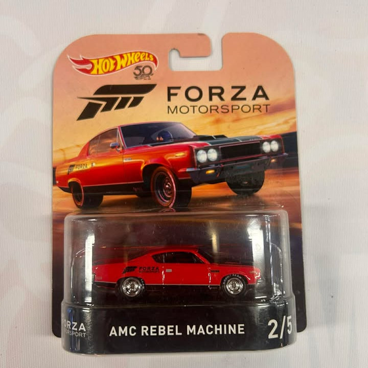 Hot Wheels Forza Motorsport Retro Entertainment - 2018 AMC Rebel Machine (2/5)