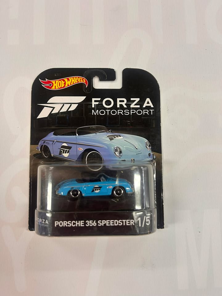 Hot Wheels Forza Motorsport 2017 - Porsche 356 Speedster (Blue) | 1/5