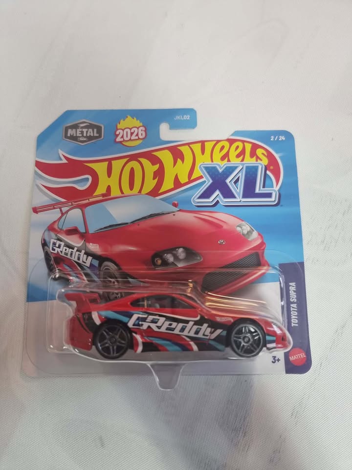 Hot Wheels XL 2026 Toyota Supra GReddy Livery (2/24) 🚗🔥