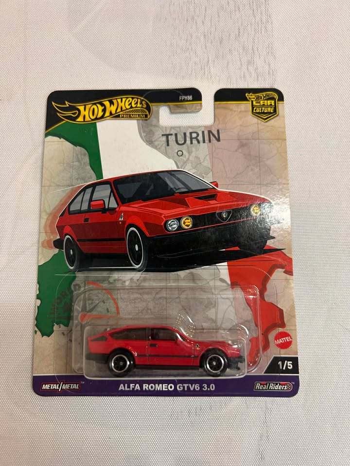 Hot Wheels Premium – Alfa Romeo GTV6 3.0
