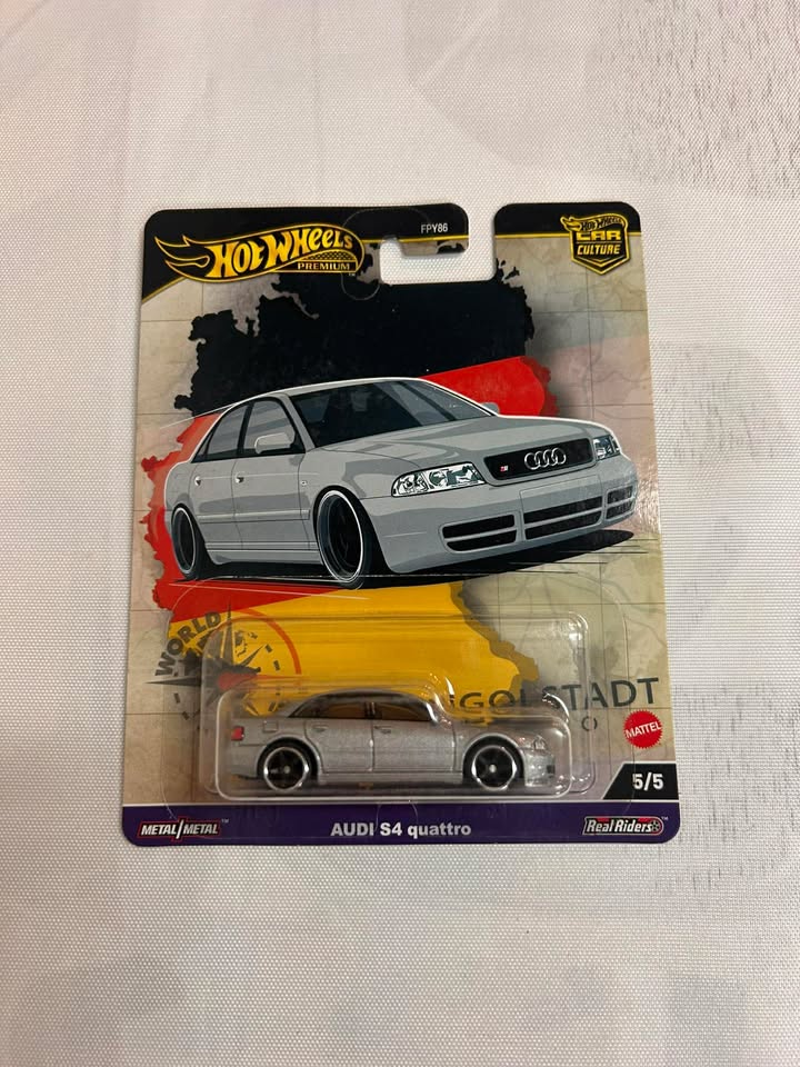 Hot Wheels Premium – Audi S4 Quattro | World Tour 2024