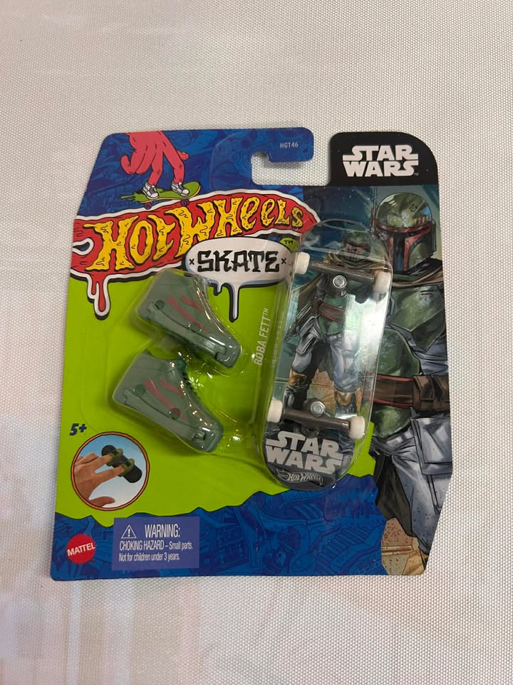 HotWheels Skate 2022 Fingerboard Screen legends - Star Wars Bobba Fett