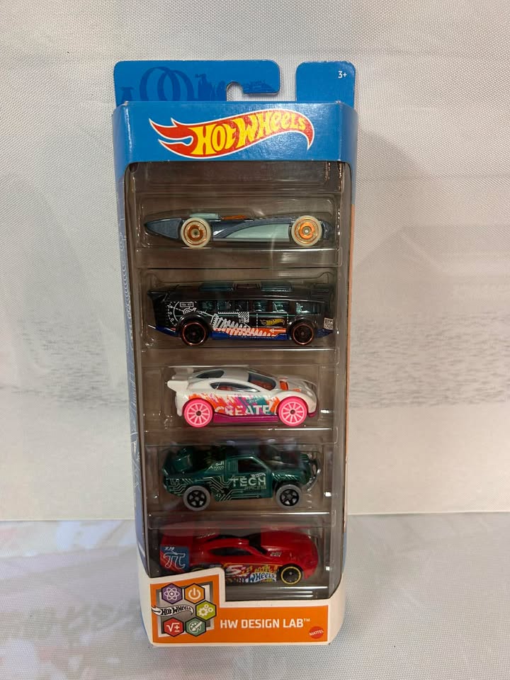 HotWheels 5- Pack - HW Design Lab