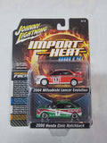Johnny Lightning Import Heat - 2 Pk 2004 Mitsubishi Lancer Evo & 2000 Honda Civic