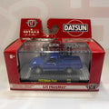 M2 S75 Lil' Hustler 1973 Datsun pickup Truck - Blue