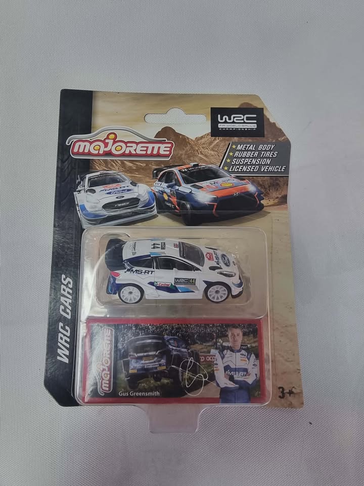 Majorette WRC Cars Gus Greensmith - Ford Fiesta