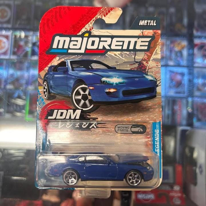 Majorette JDM Legends Series - Dark Blue Toyota Supra