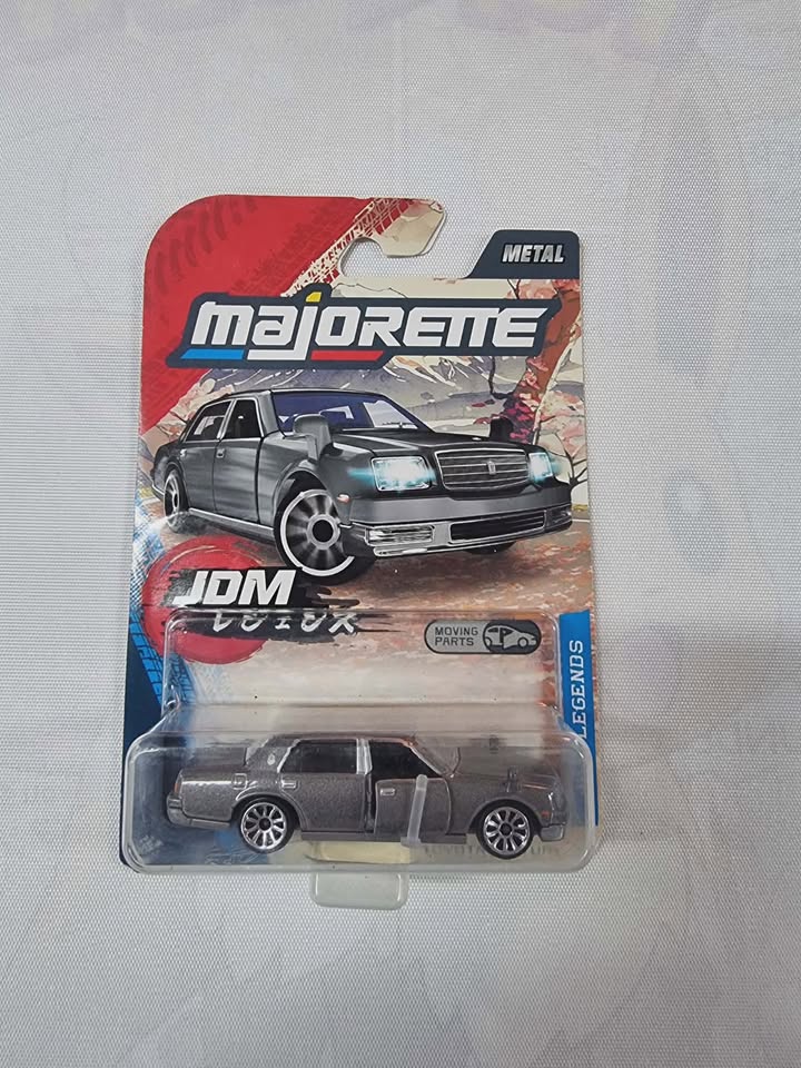 Majorette JDM Legends Premium Cars - Toyota Century (Gun Metal Grey)