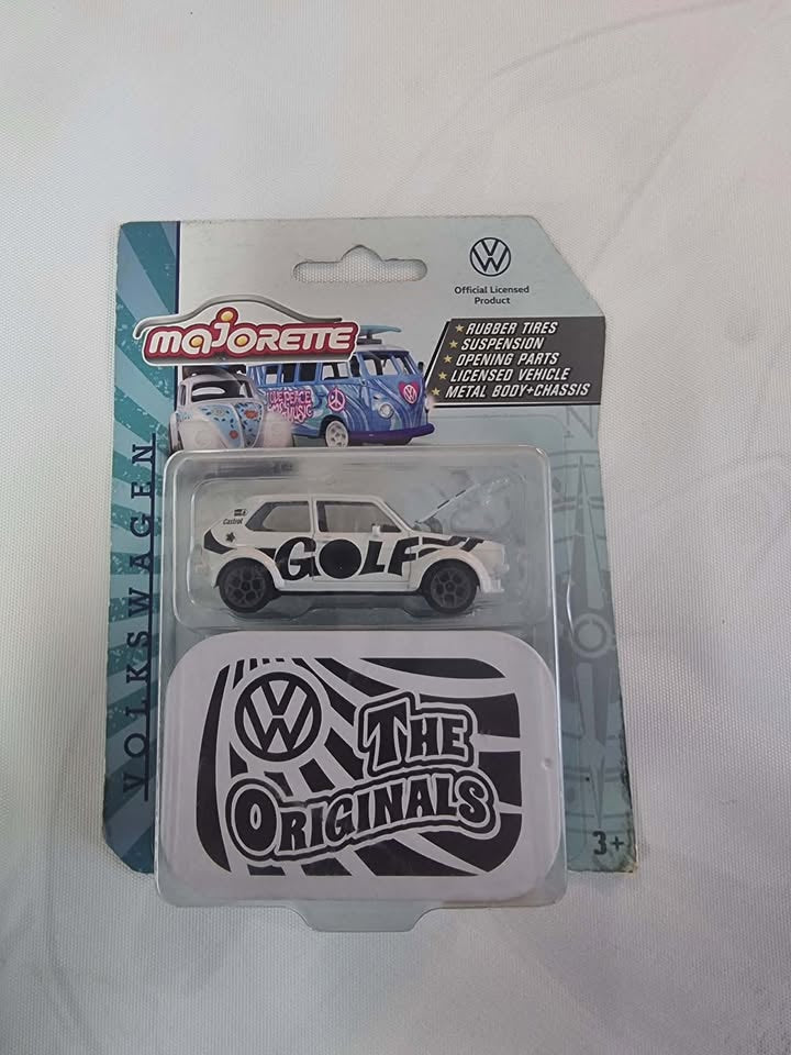 Majorette The Originals - Volkswagen Golf MK1 & Collectors Tin