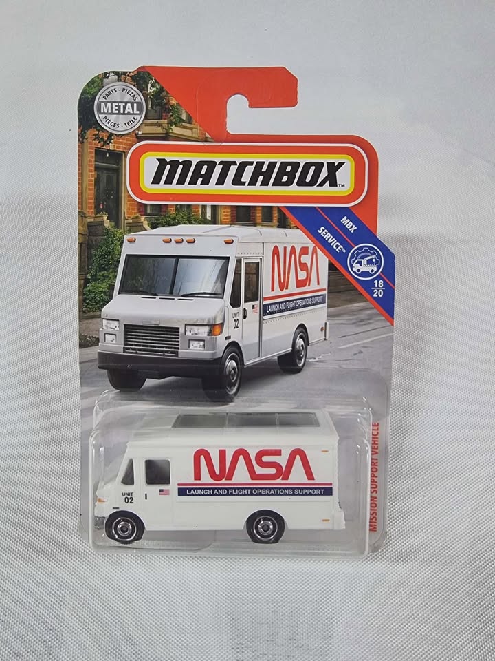 Matchbox 2019 NASA Mission Support Vehicle – Die-Cast Model