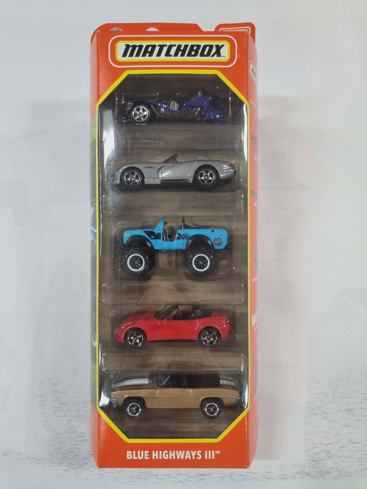 Matchbox Blue Highways 5-Pack – Set of 5 Die-Cast Vehicles