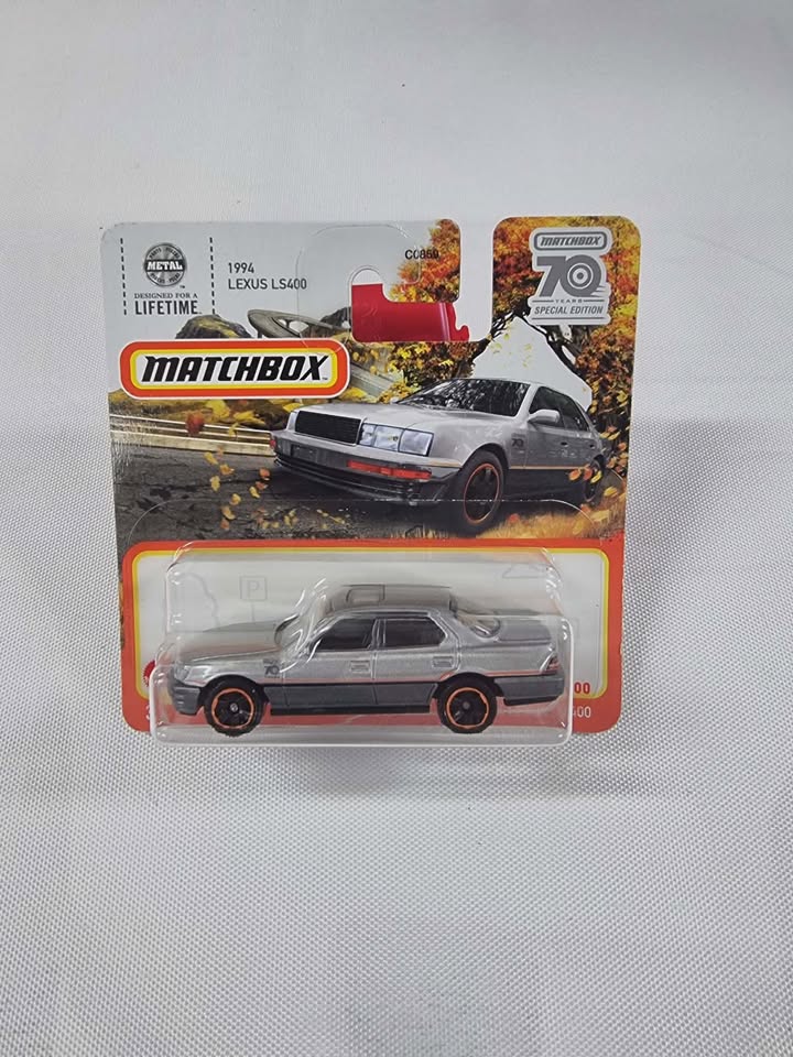 Matchbox Special Edition 1994 Lexus LS400 – Silver (Short Card)