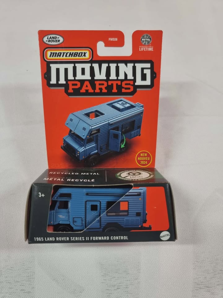 Matchbox Moving Parts 1965 Land Rover Series II Forward Control
