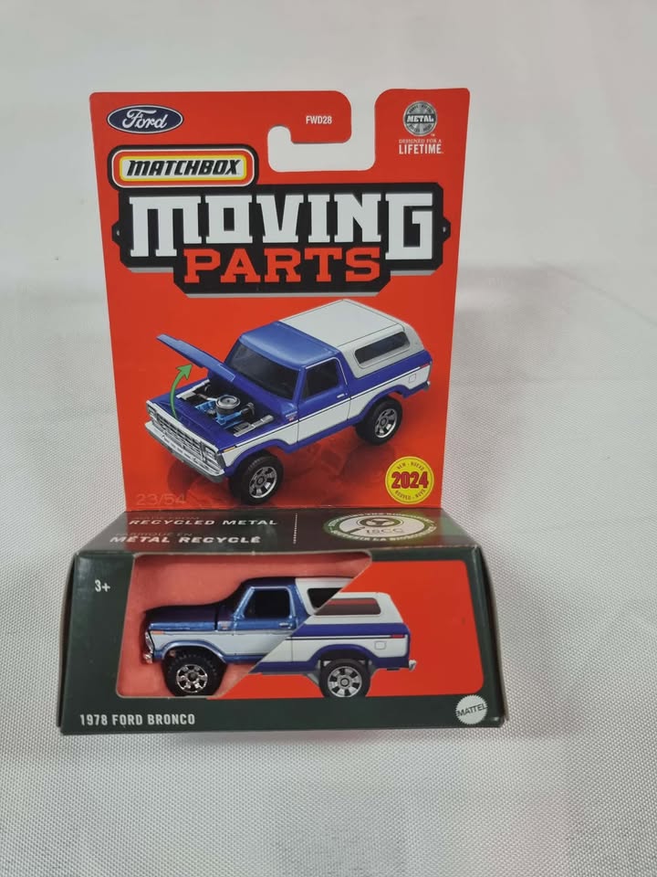 Matchbox 1978 Ford Bronco Moving Parts