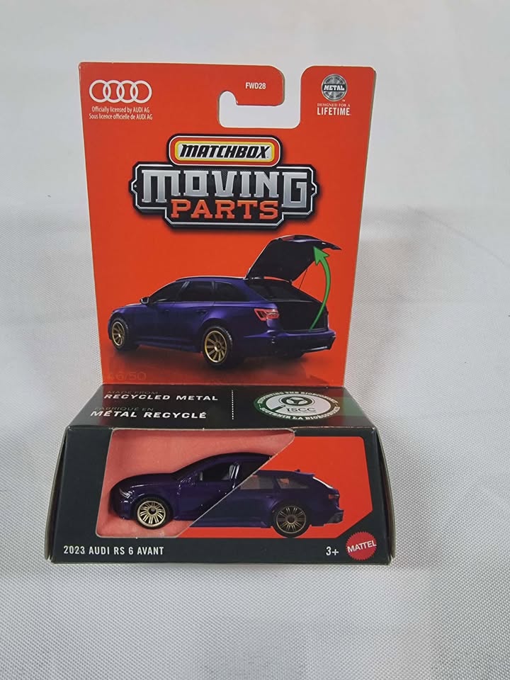 Matchbox Moving Parts 2023 Audi RS 6 Avant