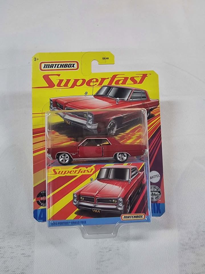 Matchbox Superfast 1964 Pontiac Grand Prix – Die-Cast Model