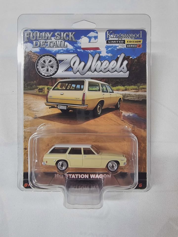 OzWheels Fully Sick Detail Series 2 - 1972 HQ Station Wagon 3/6