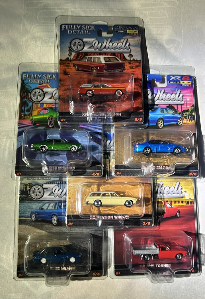 OZ Wheels Fully Sick Detail Series – Complete Set (6 Cars)