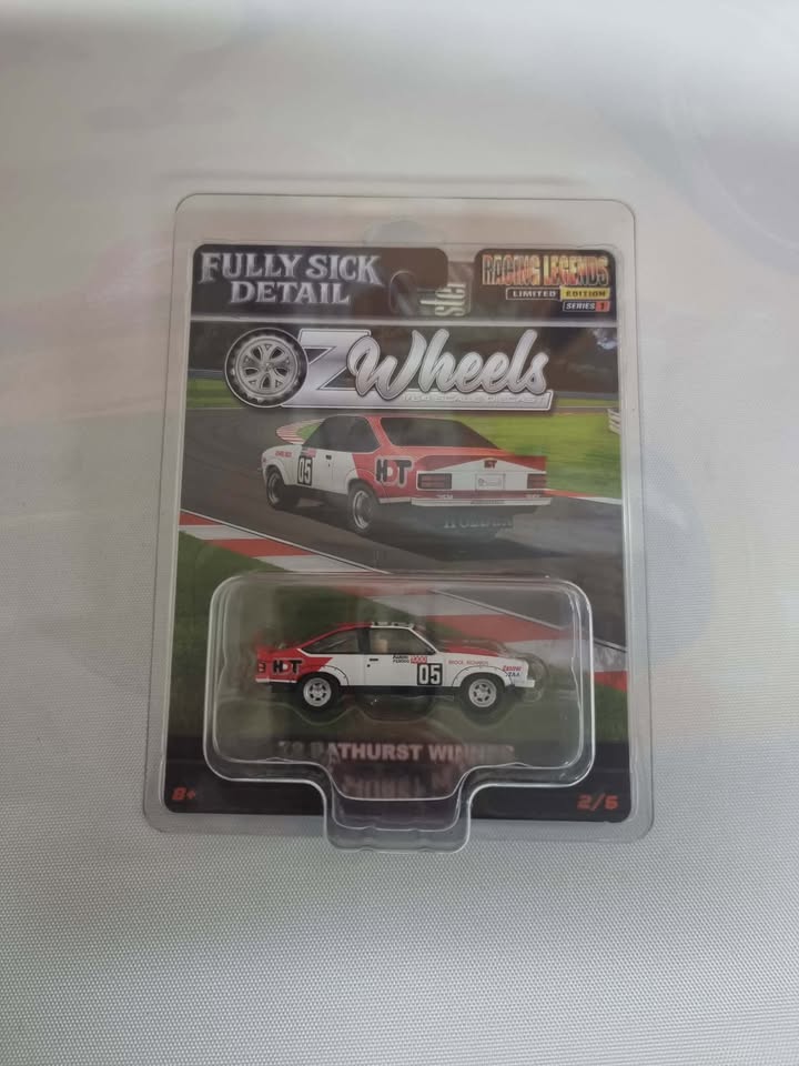 OzWheels Fully Sick Detail (FSD) – Racing Legends Series Peter Brock &amp; Jim Richards #05 Torana A9X – 1979 Bathurst Winner