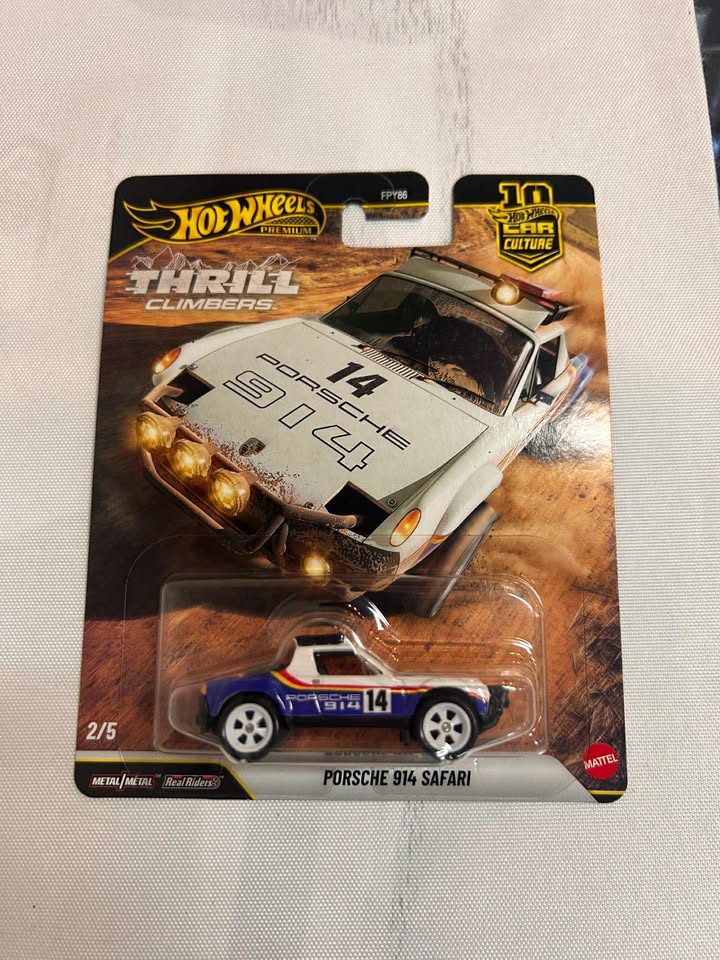 Hot Wheels Premium – Thrill Climbers | Porsche 914 Safari (2 of 5)