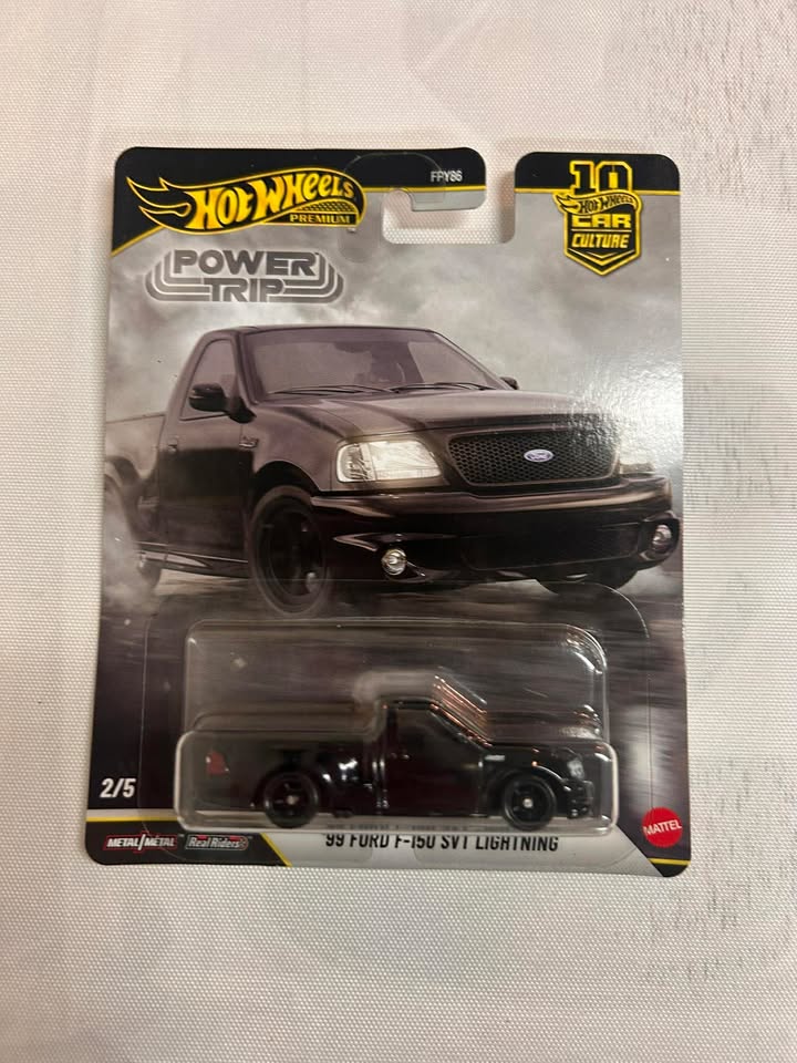 Hot Wheels Premium – 1999 Ford F-150 SVT Lightning | Power Trip Series
