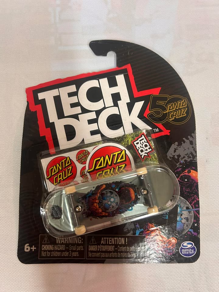 Tech Deck Fingerboard - Santa Cruz 50th Anniversary (Ultra Rare)